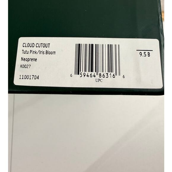 Kate Spade Cloud Cutout sneakers in tutu Pink Iris Bloom Size 9.5 NIB - Picture 9 of 9